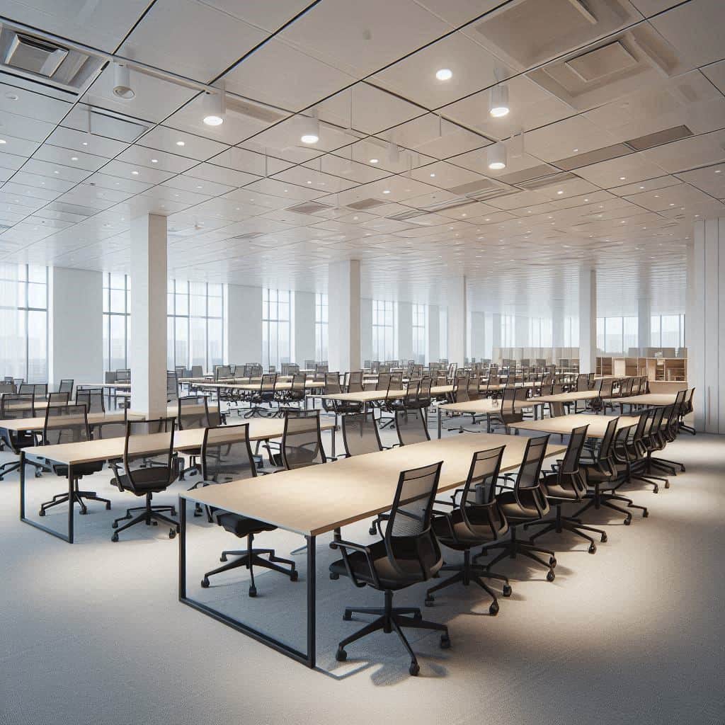 金融行业写字楼办公面试专用等待区与访客通道交叉时身份识别流程怎样细化